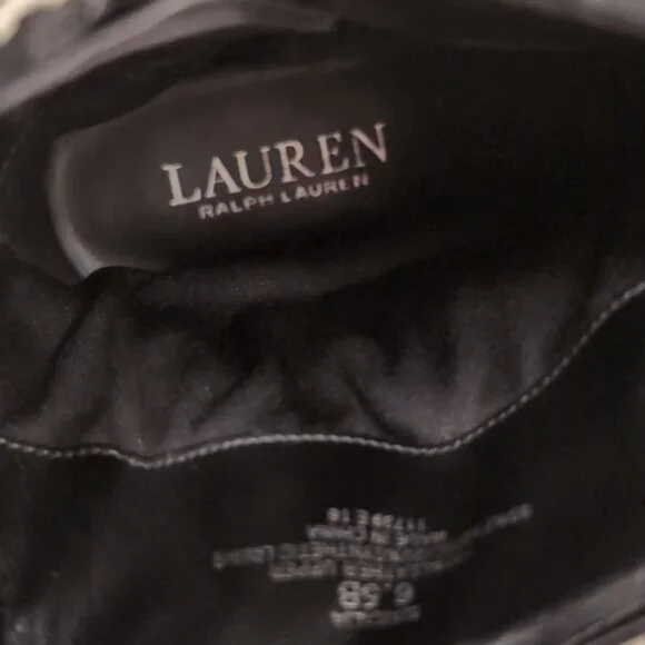 Ralph Lauren Leather Makaila Boots 6.5B - Picture 3 of 9